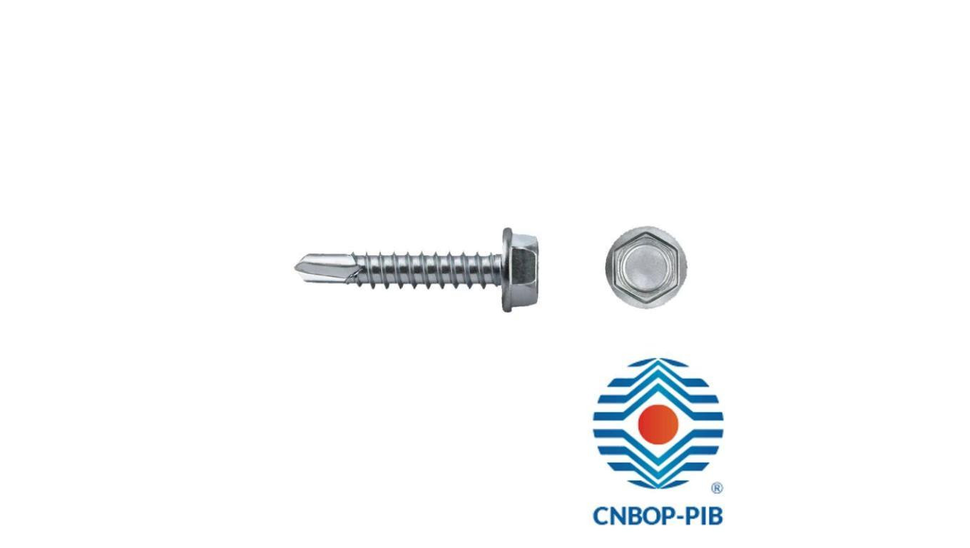 Wkręt samowiercący DIN 7504K łeb sześciokątny 4,8x16mm ocynk 948167504K 250 szt.