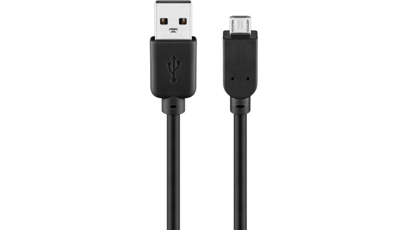 Kabel USB 2.0 Hi-Speed, czarny - Długość kabla 5 m
