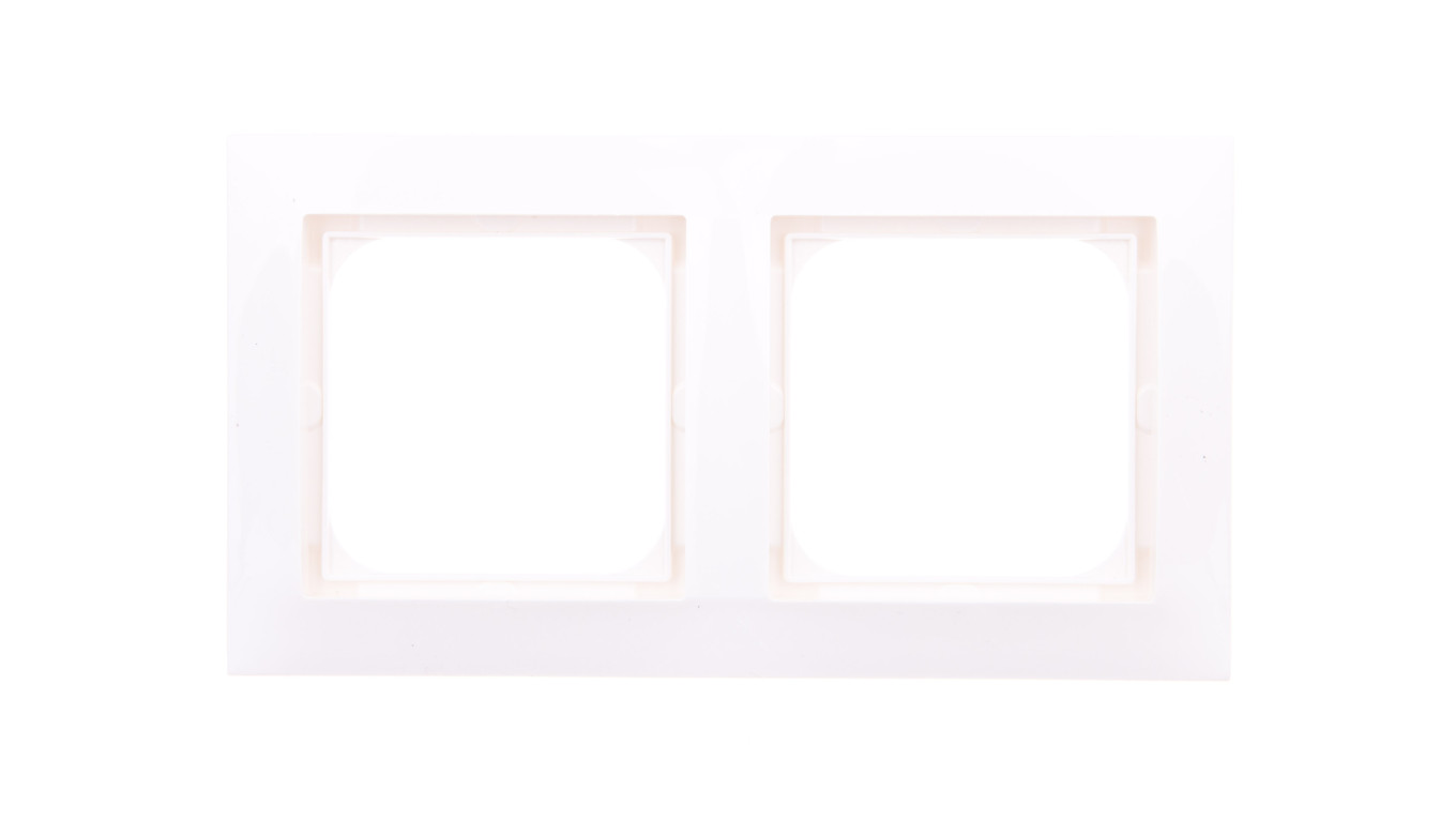 IMPRESJA Ramka podwójna ecru R-2Y/27