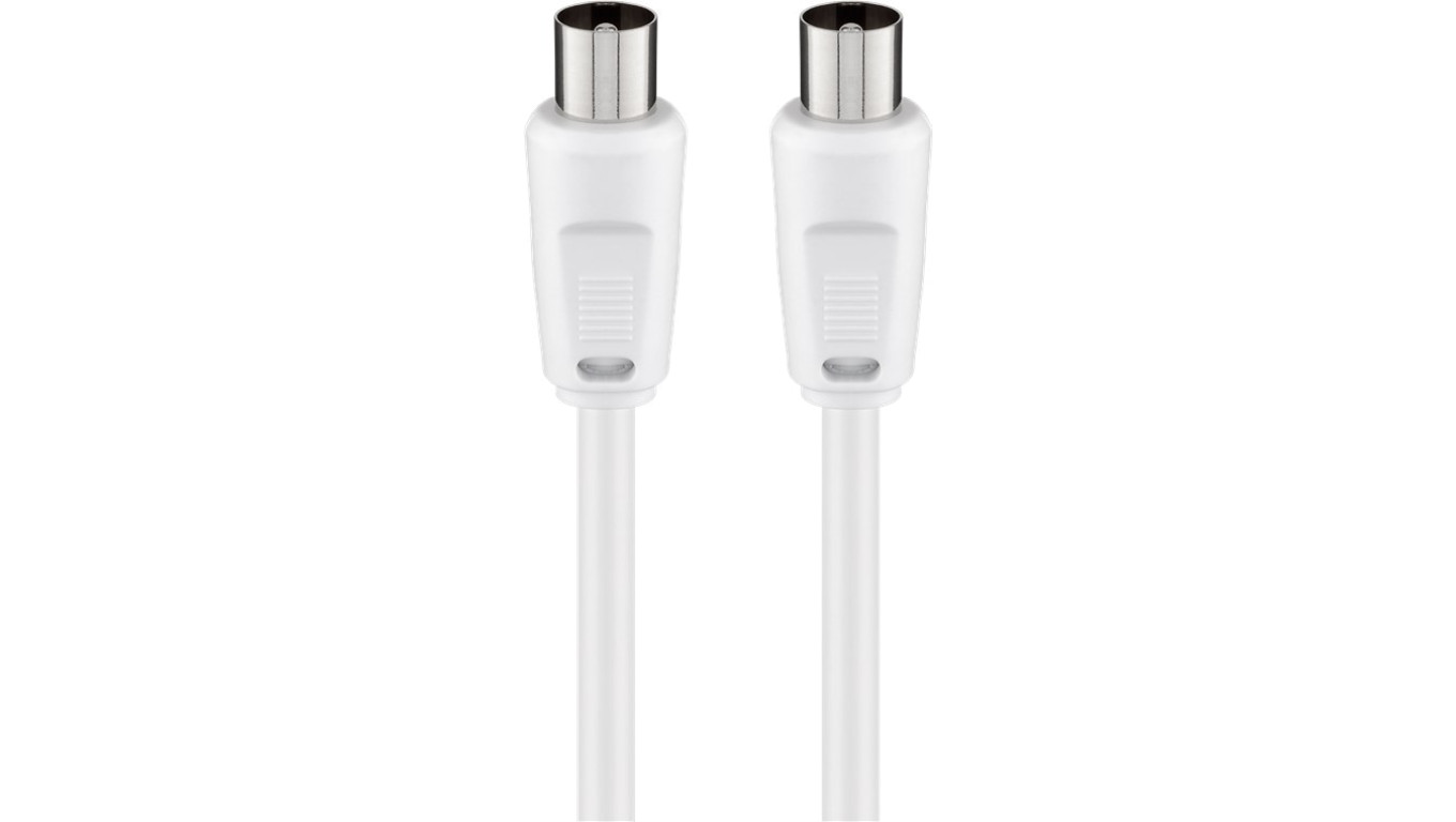 Kabel antenowy ( 70 dB), podwójne ekranowanie - Długość kabla 2.5 m
