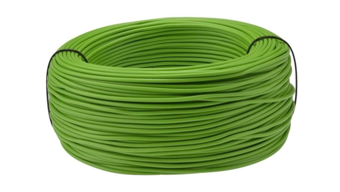 Przewód instalacyjny H07V-K / LgY 2,5 750V zielony linka giętka Elektrokabel 25m