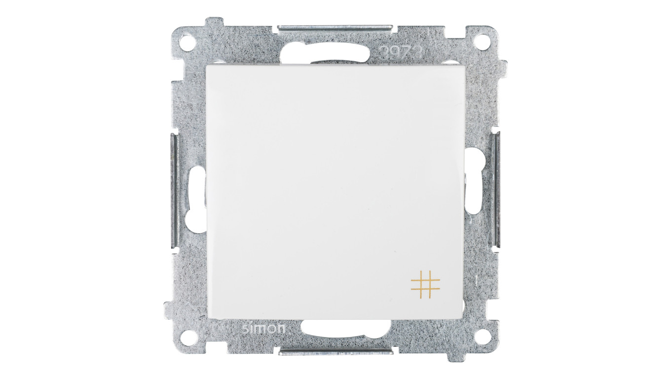 Simon 54 Łącznik krzyżowy, szybkozłącza, biały DW7.01/11