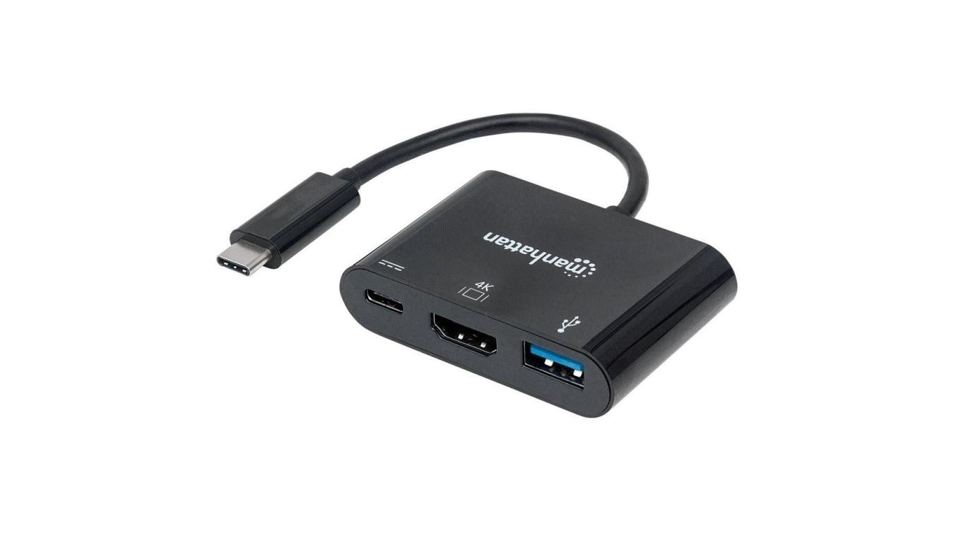 Multiport Adapter USB-C 3.1 NA HDMI/USB-A/USB-C 152037