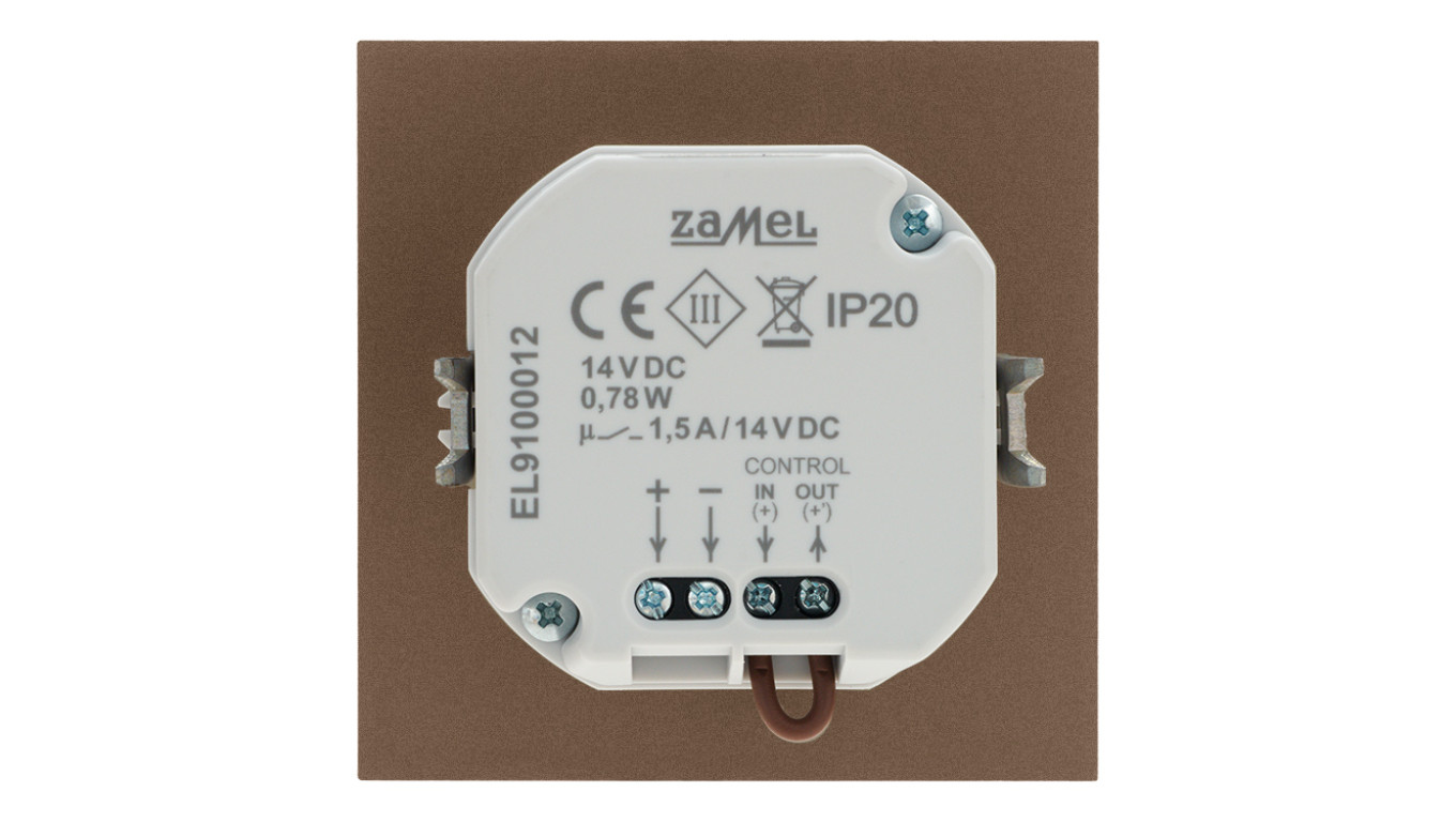Oprawa schodowa LED Navi pt 14V DC regulowany czujnik ZLO biała neutralna LED11121647