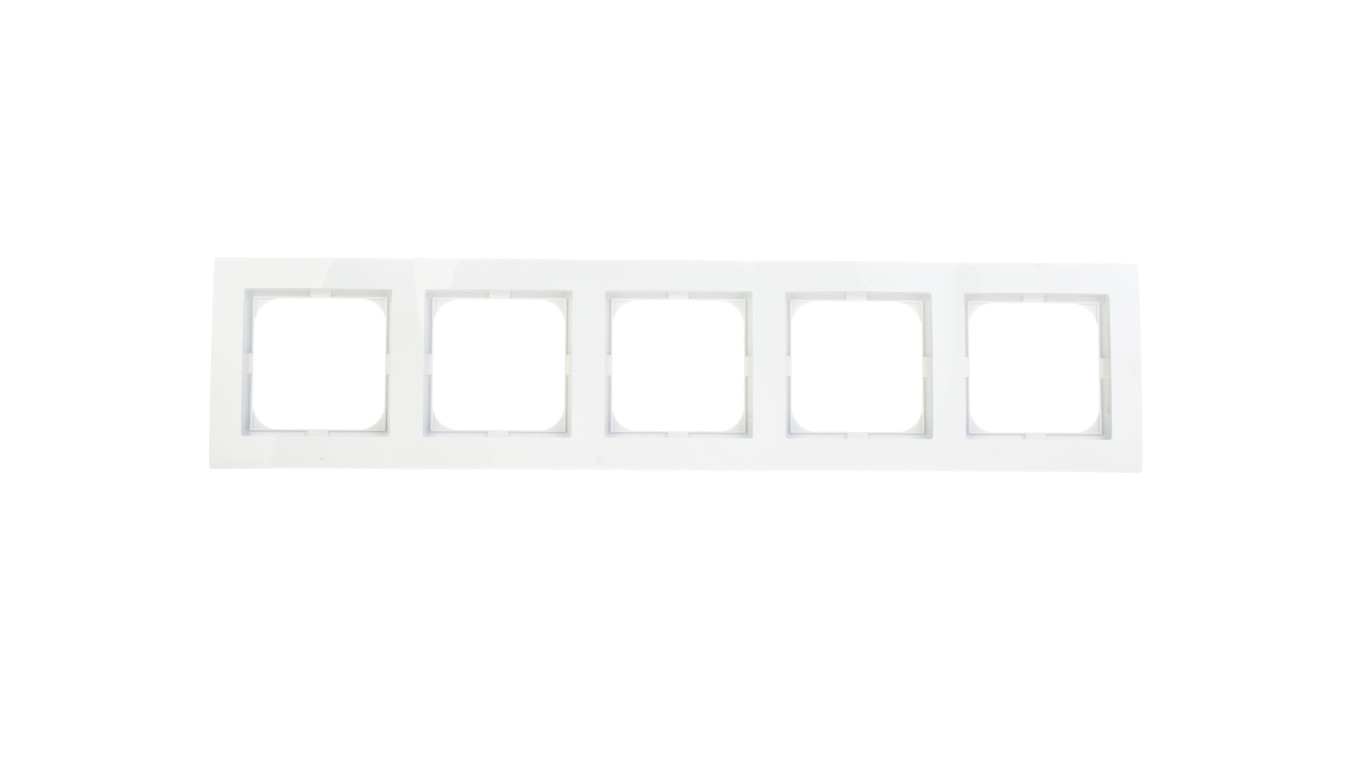 AS Ramka pięciokrotna biała R-5G/00