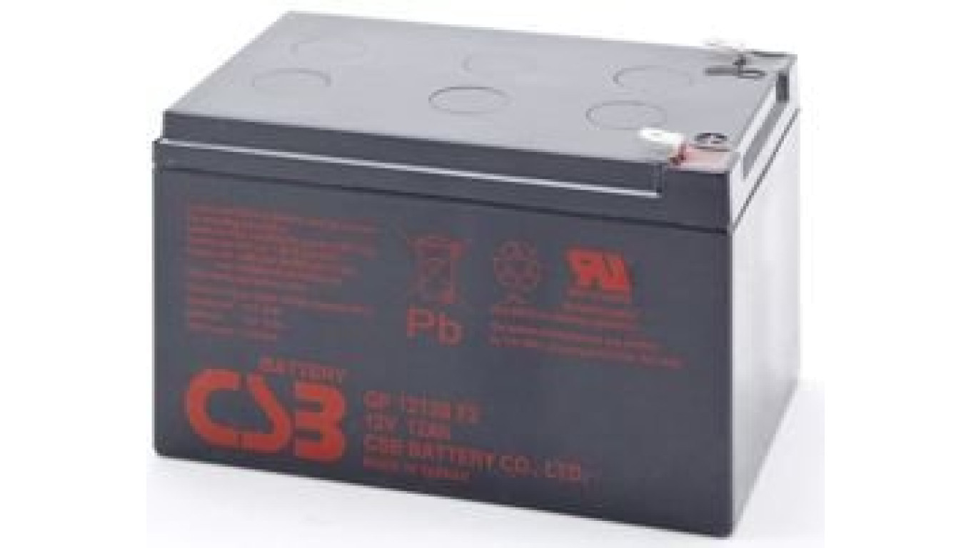 Akumulator AGM bezobsługowy CSB 12V 12Ah GP12120 F2
