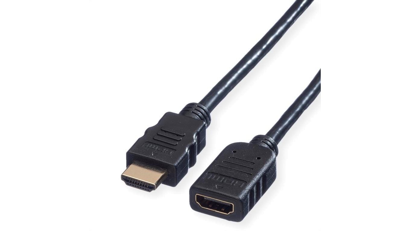 VALUE Kabel HDMI High Speed met Netwerk M-F, 1,5 m