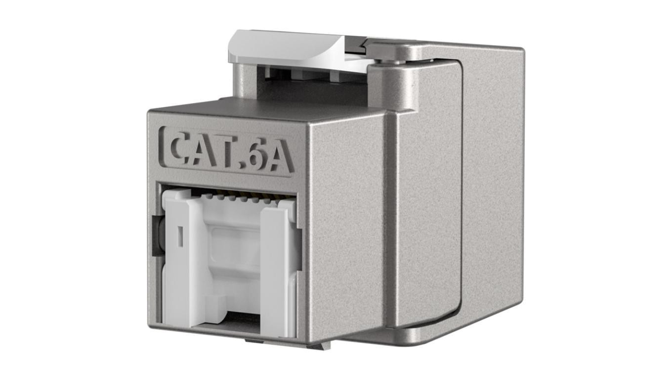 moduł Keystone RJ45 Cat6a STP Slim, Shortbody