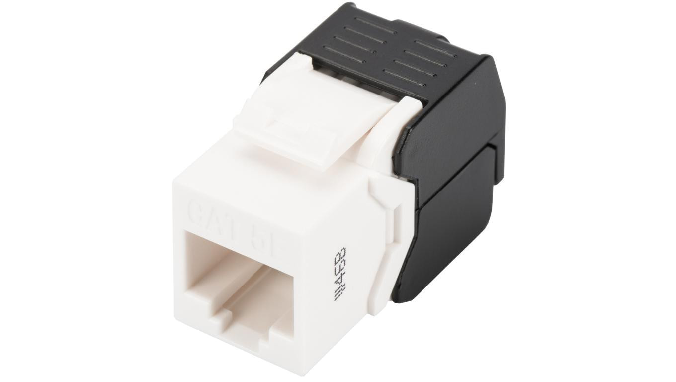 Moduł keystone RJ45 UTP kat.5e nieekranowany beznarzędziowy DIGITUS