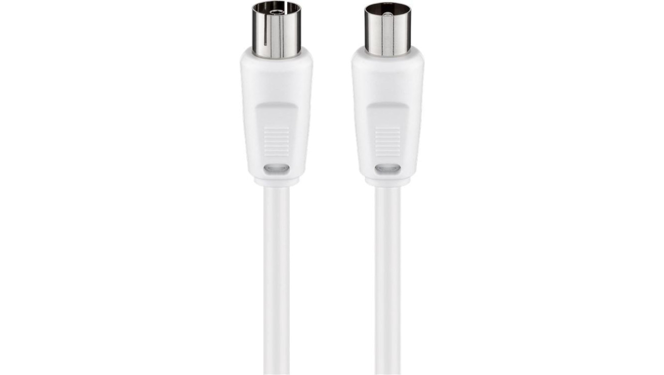 Kabel antenowy (80 dB), podwójne ekranowanie - Długość kabla 10 m