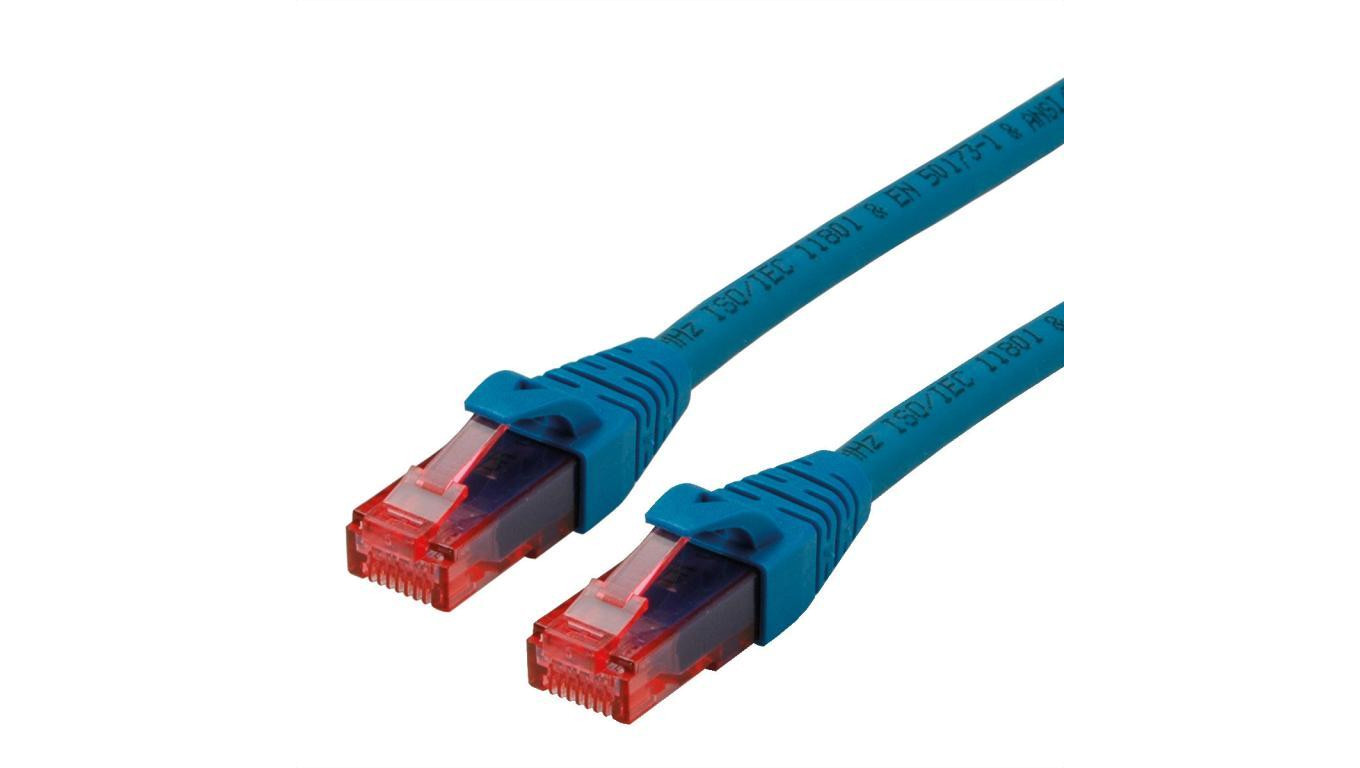 ROLINE Kabel krosowy Cat.6 UTP, Component Level, LSOH, niebieski, 3 m
