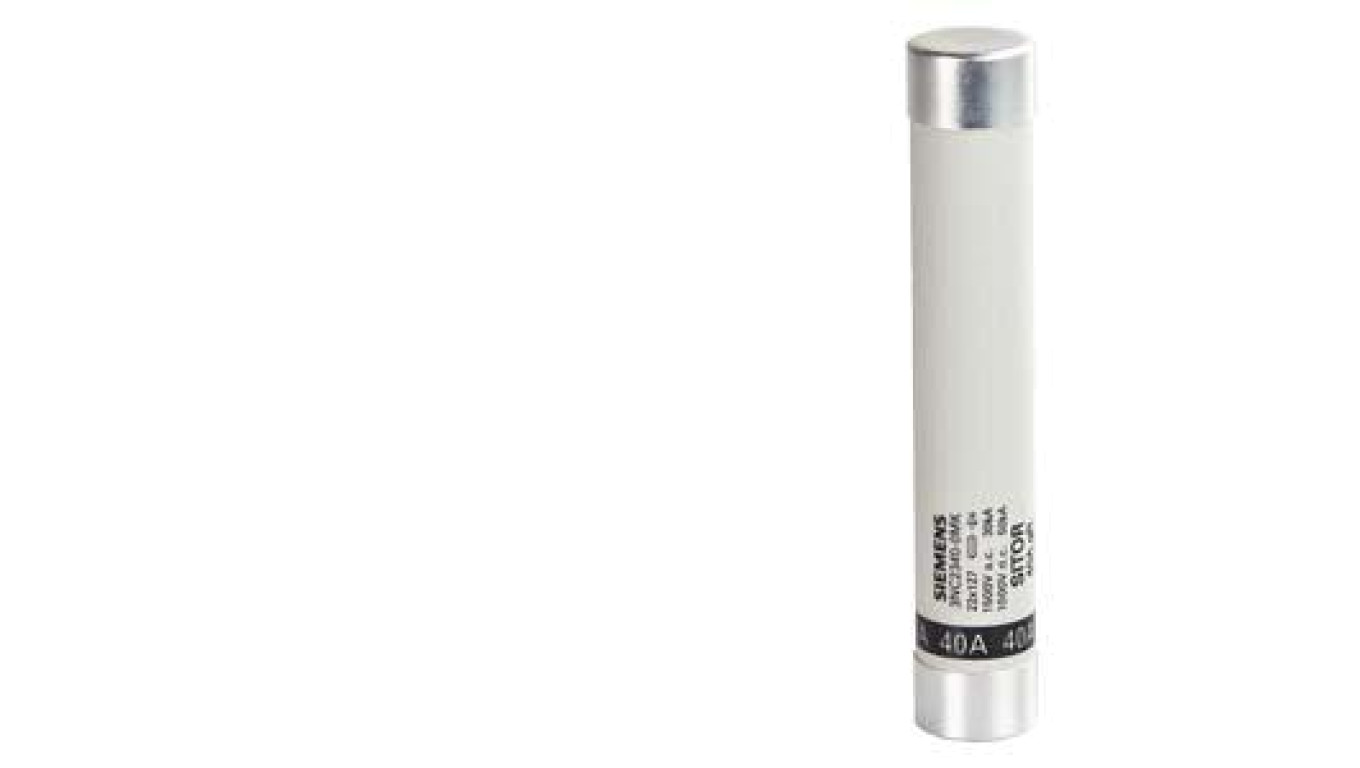 Wkładka bezpiecznika cylindrycznego SITOR 22x127mm 16 A gS Un AC 1500V 3NC2316-0MK