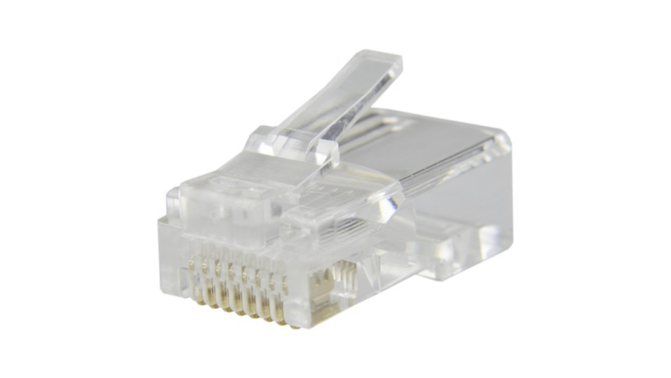 Wtyk modularny RJ45 8P8C kat.5e nieekranowany UTP linka WORECZEK 10szt NEKU