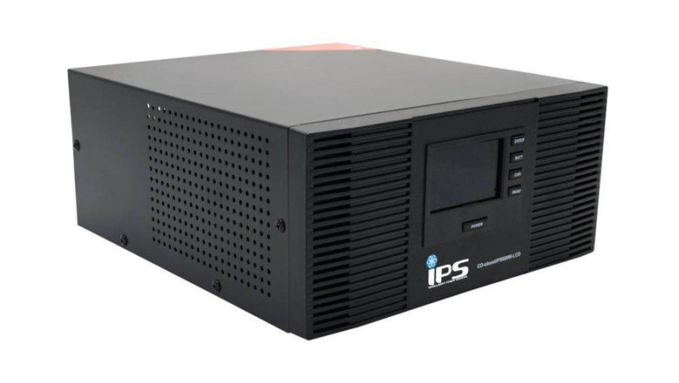 CO-sinusUPS-600W-LCD UPS do kołów CO, do CCTV 600W 230V