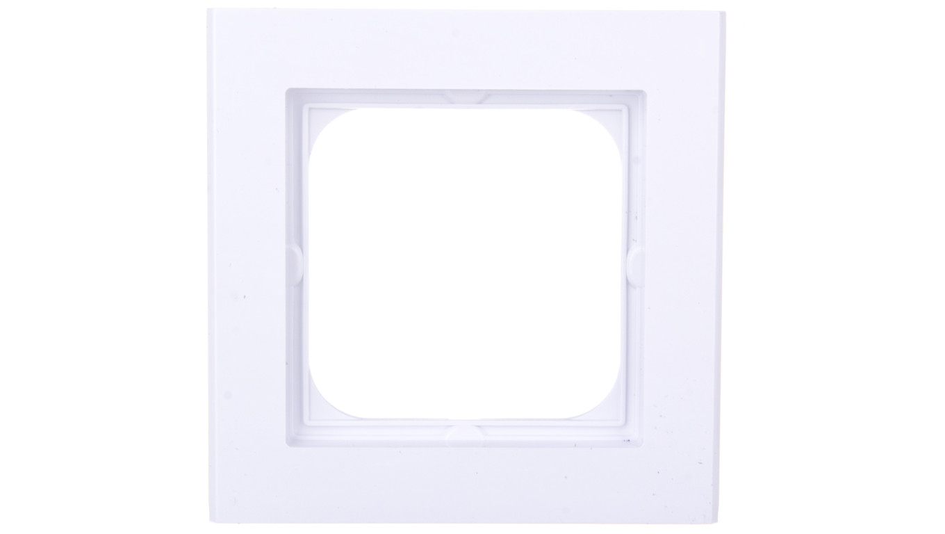 SONATA Ramka pojedyncza biała R-1R/00