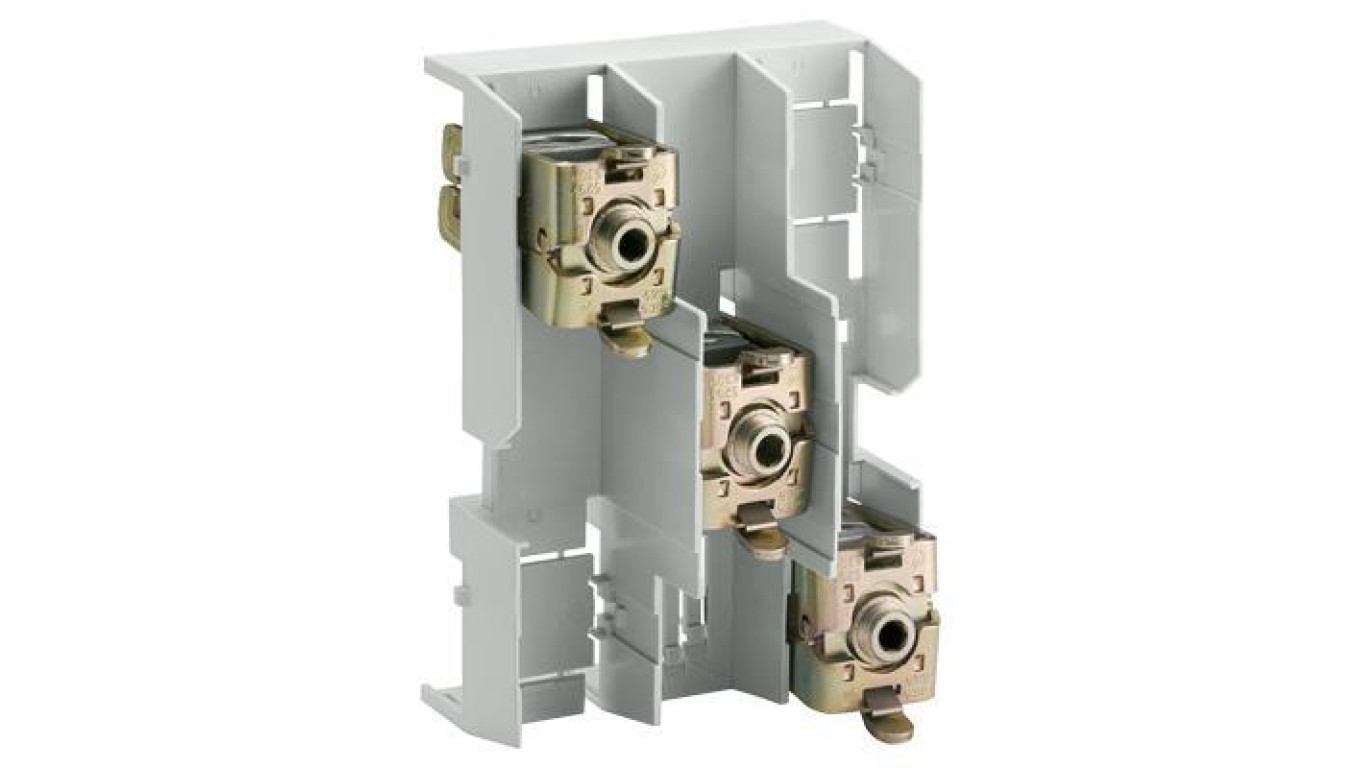 Moduł przyłączeniowy do szyn 60 mm 3P 500A 690V AC do przewodów 150-300qmm z osłoną 5SH3535