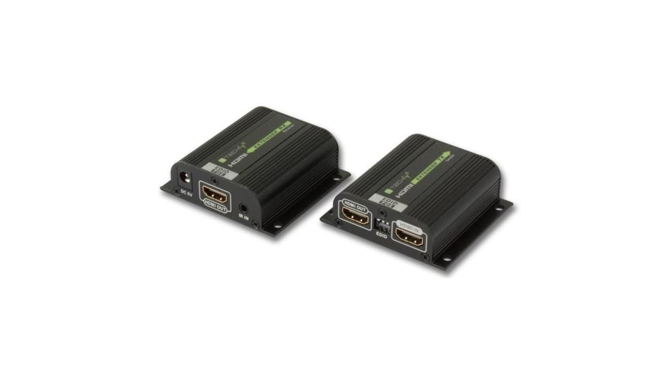 Extender HDMI po skrętce Cat6/6A/7 RJ45 40M Edid Ir Poe/Poc IDATA EXT-E70POED