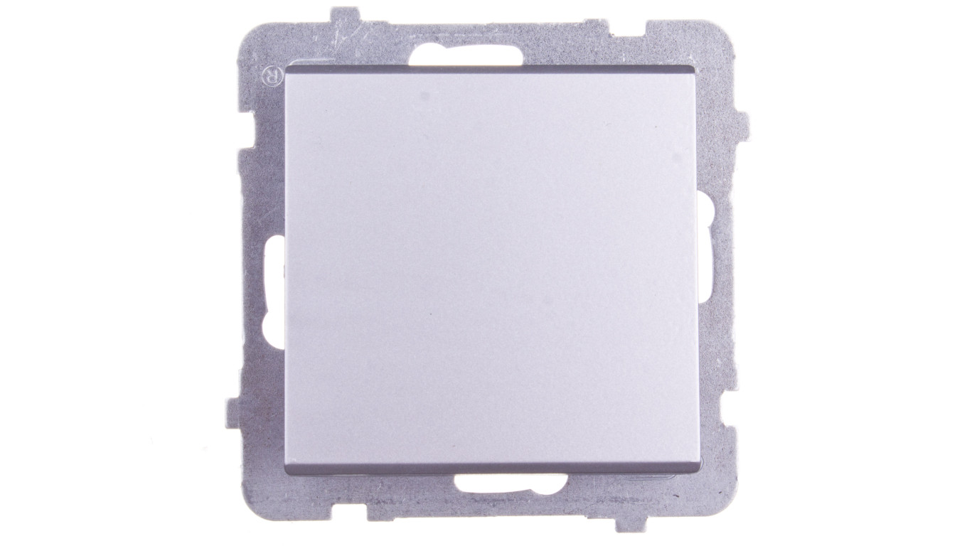 SONATA Łącznik pojedynczy srebro mat ŁP-1R/m/38