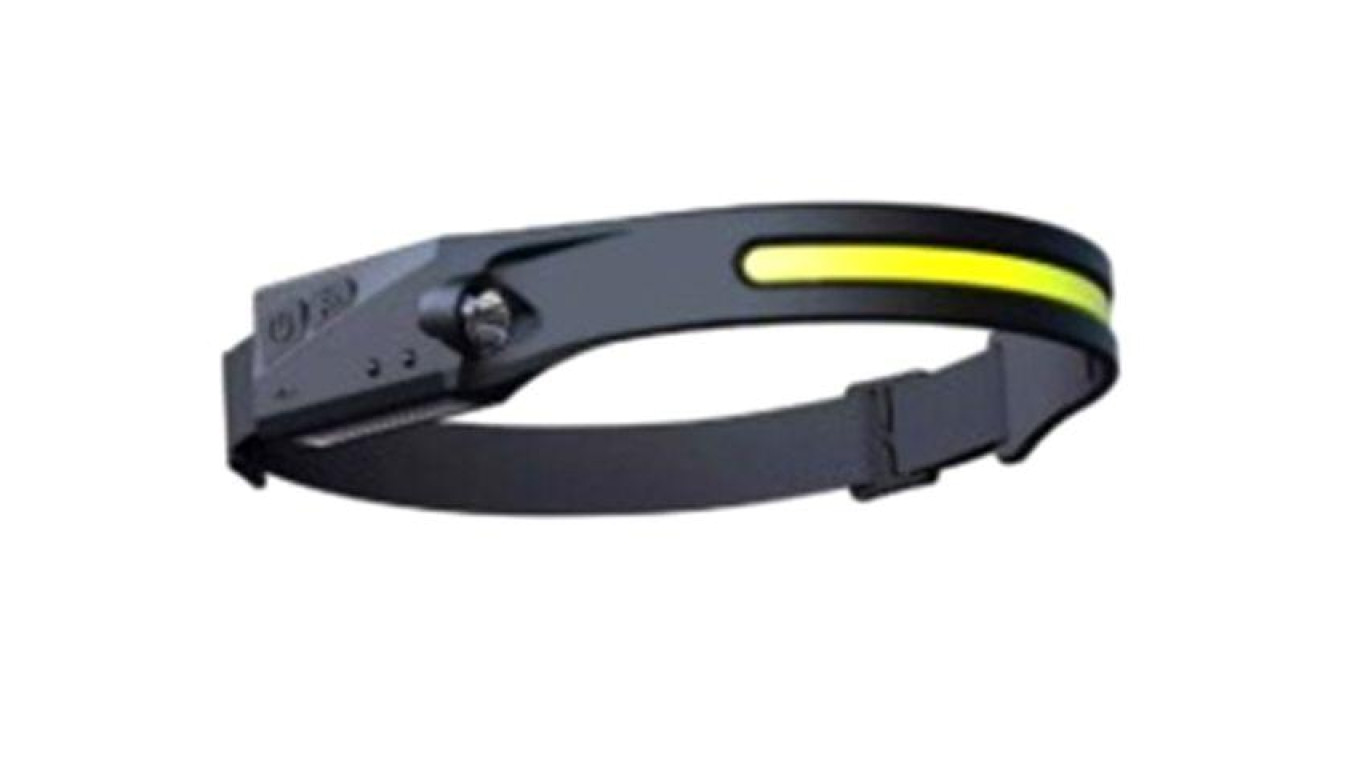 Akumulatorowa latarka czołowa LSR5AW 5W LED SMD z ładowaniem na wejście USB