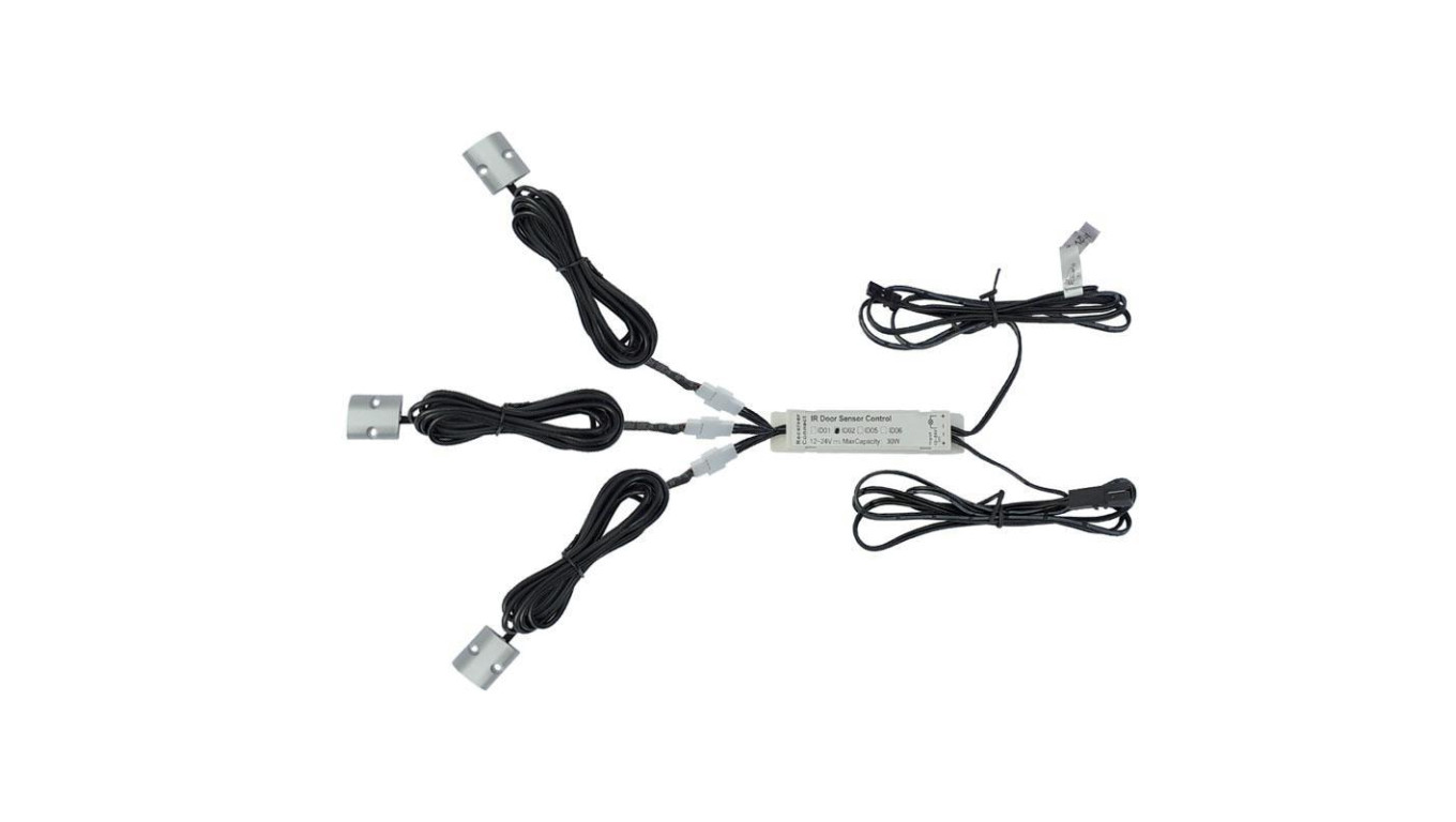 Czujnik sensor do drzwi DOOR-2 30W/60W 12V/24VDC włącznik bezdotykowy drzwiowy ptrójny