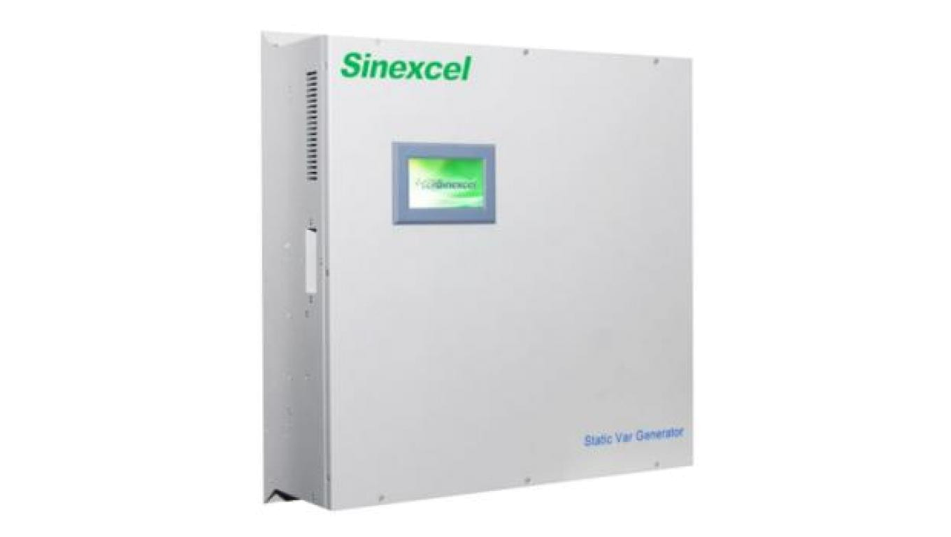 Kompensator aktywny mocy biernej Sinexcel z funkcją redukcji harmonicznych serii ASVG 10kVar montaż naścienny IP20