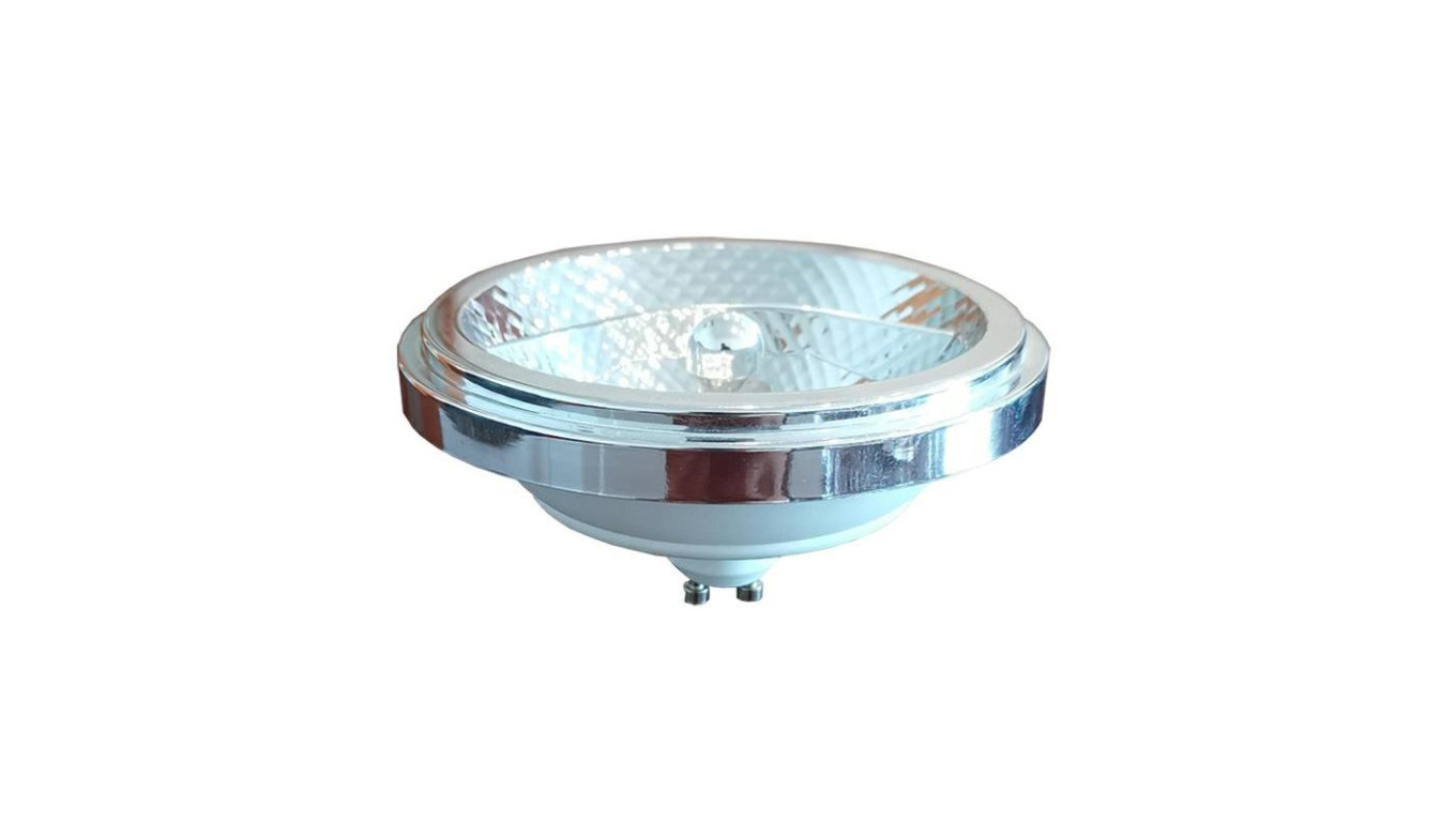 Żarówka FALCON ES111 gu10 12W NW 12 led 2835 230V kąt 24 stopnie AR111 z odbłyśnikiem neutralna biała 900lm