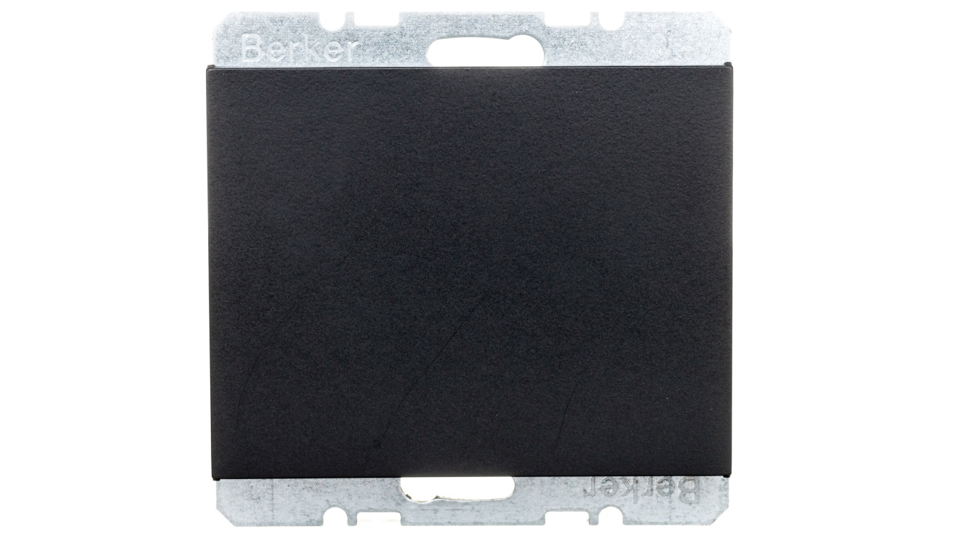 K.1 Zaślepka z elementem centralnym antracyt mat lakierowana 10457006