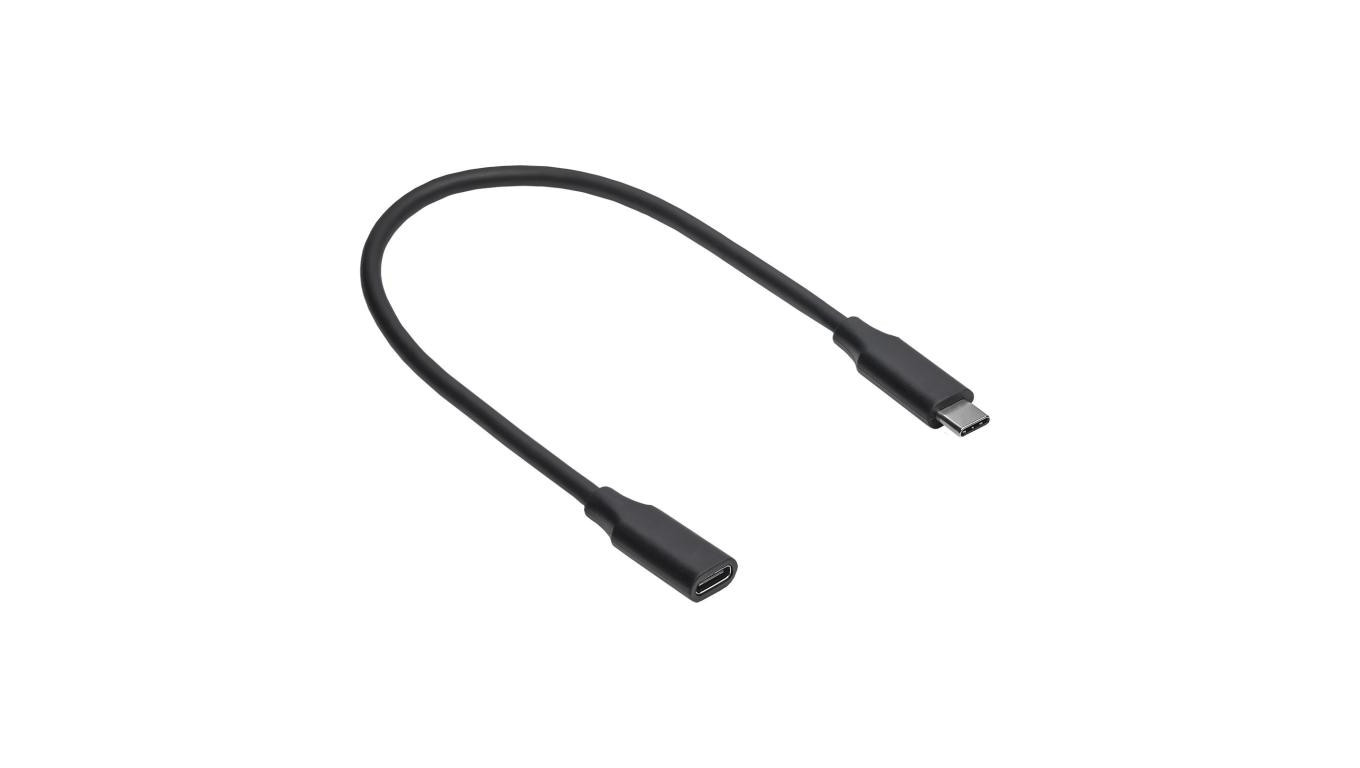 Kabel USB Akyga AK-USB-32 USB type C (f) / USB type C (m) ver. 3.1 0.3m