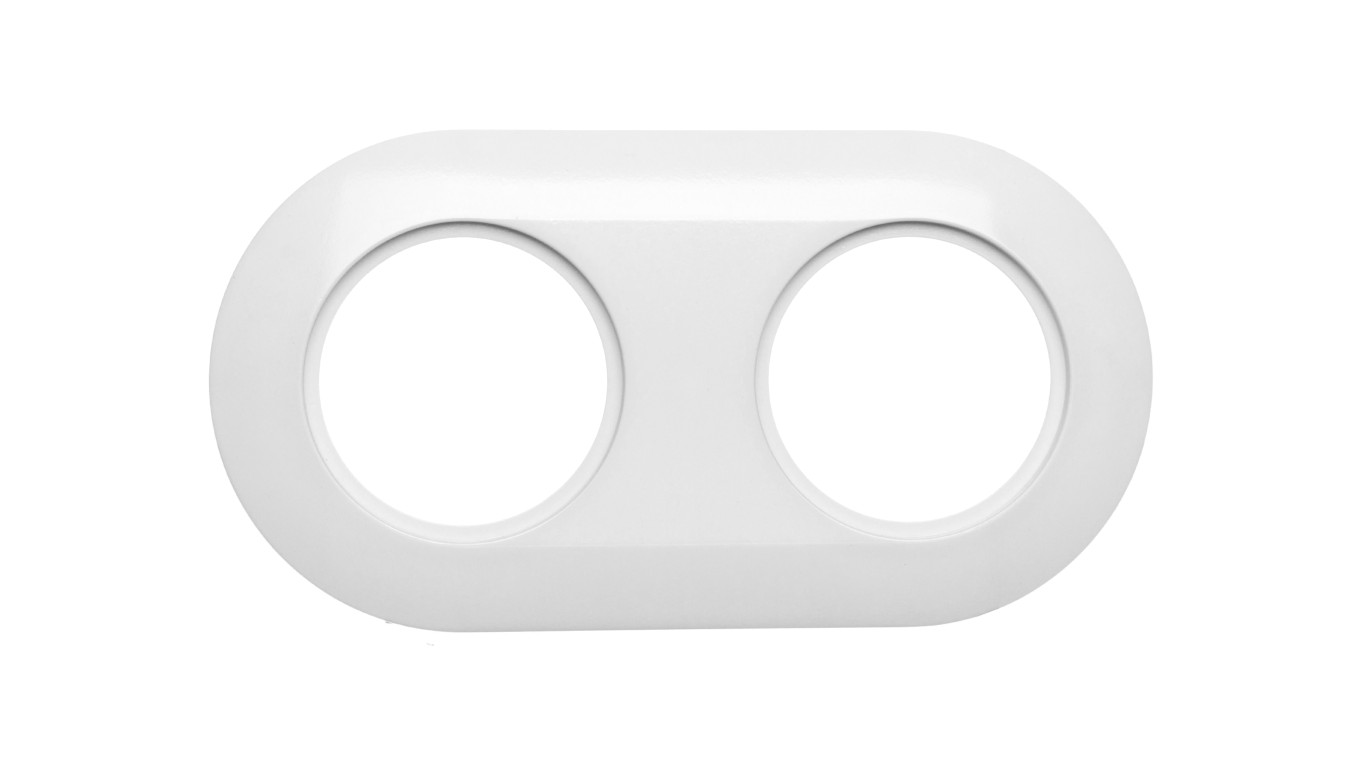 Berker 1930 Ramka podwójna biała 138129