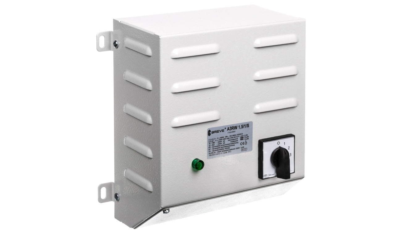 Regulator prędkości obrotowej 3-fazowy A3RW 1,5/1/S/IP21 400V 1,5A 17886-9980