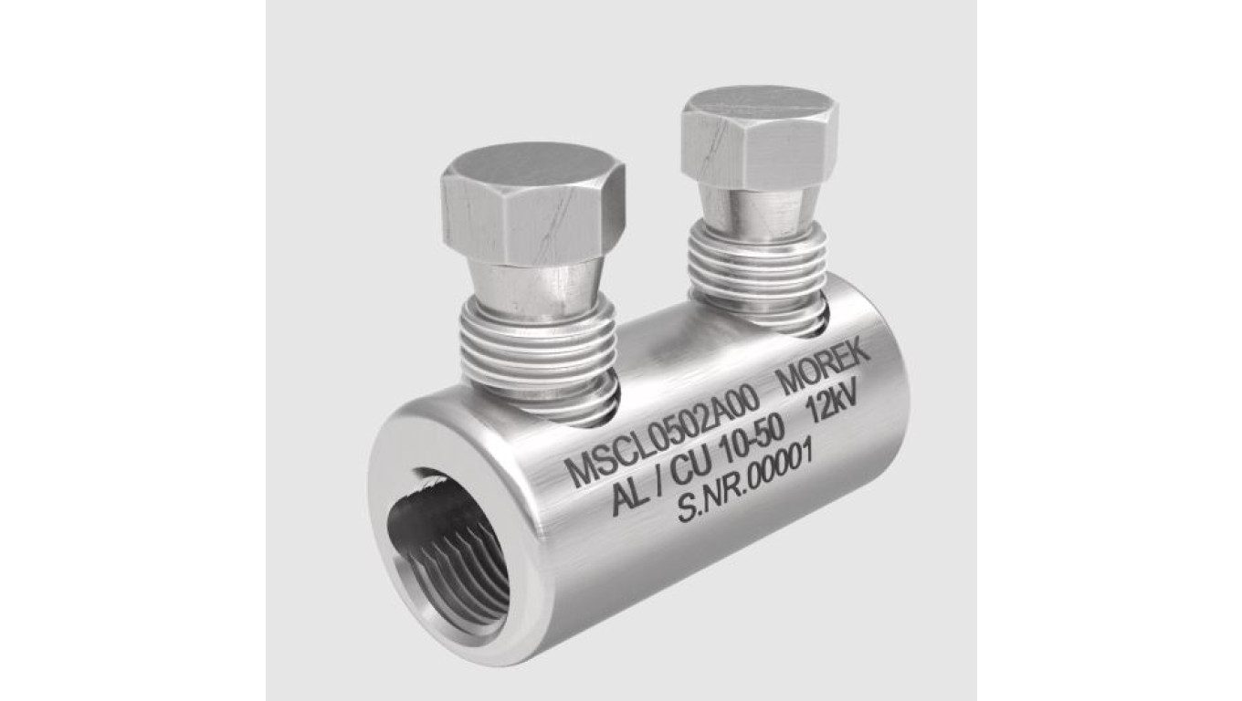 Złączka śrubowa MSCL50 Al/Cu 10-50mm² 12kV 2xśruba aluminiowa zrywalna MSCL0502A00