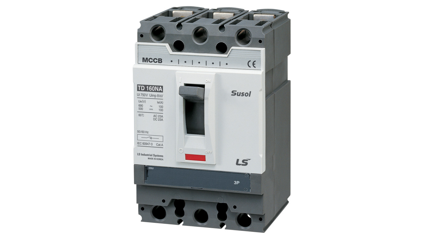 Rozłącznik kompaktowy serii TD 3P serii DSU 160A 42kA TD160N DSU 160A 3P