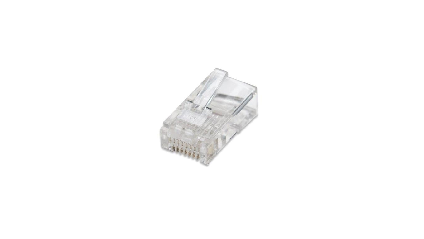 Wtyk RJ45 8P/8C UTP Cat5 Na Linkę 100 Sztuk IWP-JAR-C5F
