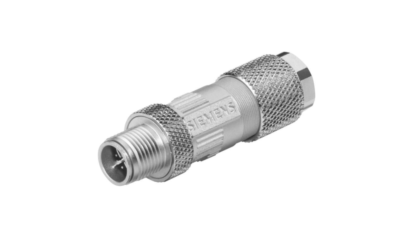 Wtyczka IE FC M12 4x2, kodowanie X, metalowa - 6GK1901-0DB30-6AA0