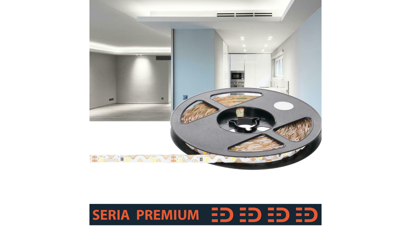 Taśma Premium 12V S-Shape do wyginania 60led 6500K SMD2835 (5)