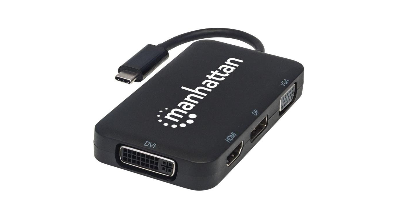 Adapter AV USB-C na HDMI/DP/DVI/VGA 4K 60Hz 152600