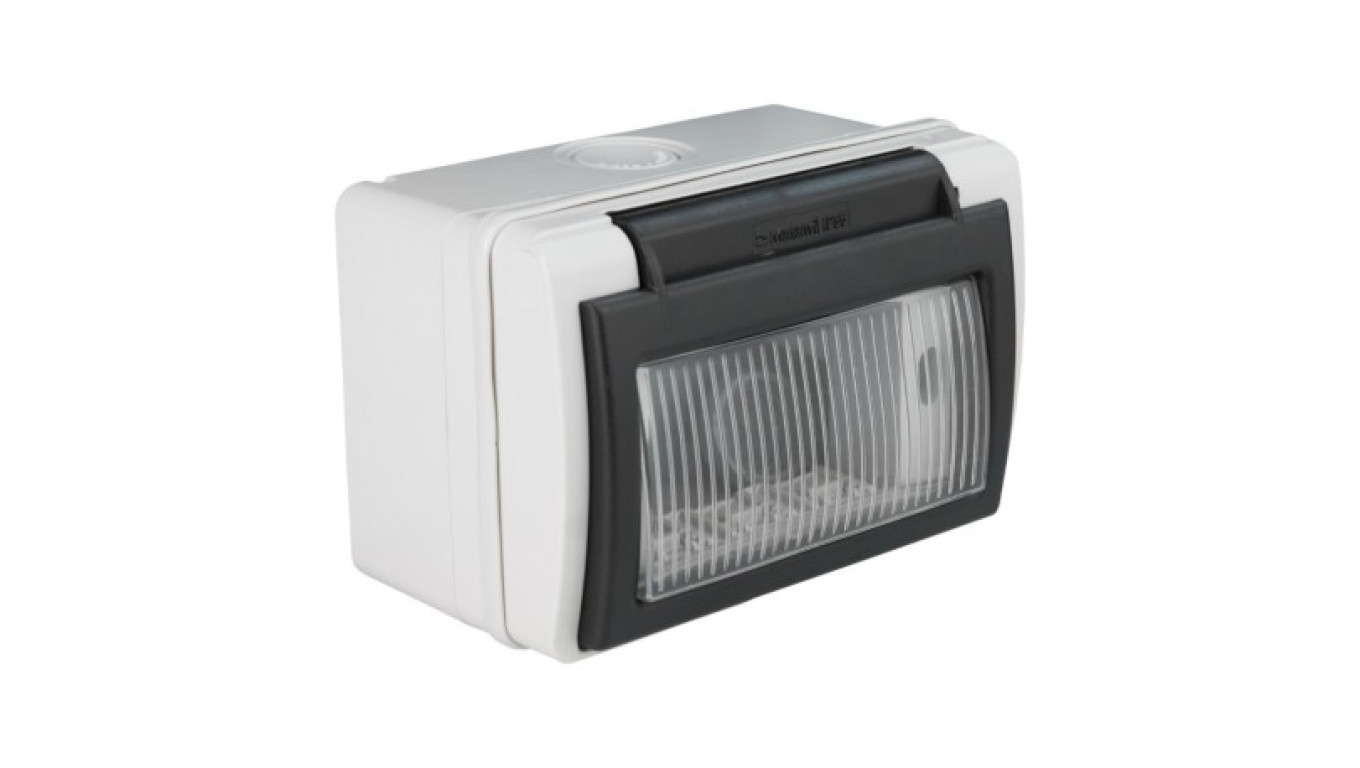 Puszka natynkowa z okienkiem wym/zew 124x80x75 mm IP55 M-L 3797