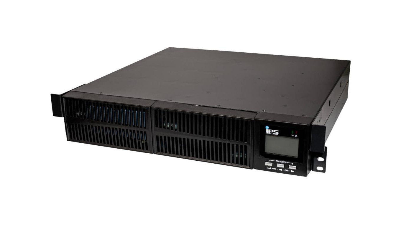 RTS11-ON-2k0-2U-D6-4x9-I8 Zasilacz awaryjny Rack 2000VA1800W ON-LINE 4x12V/9ah 8xIEC C13 RACK TOWER 19cali