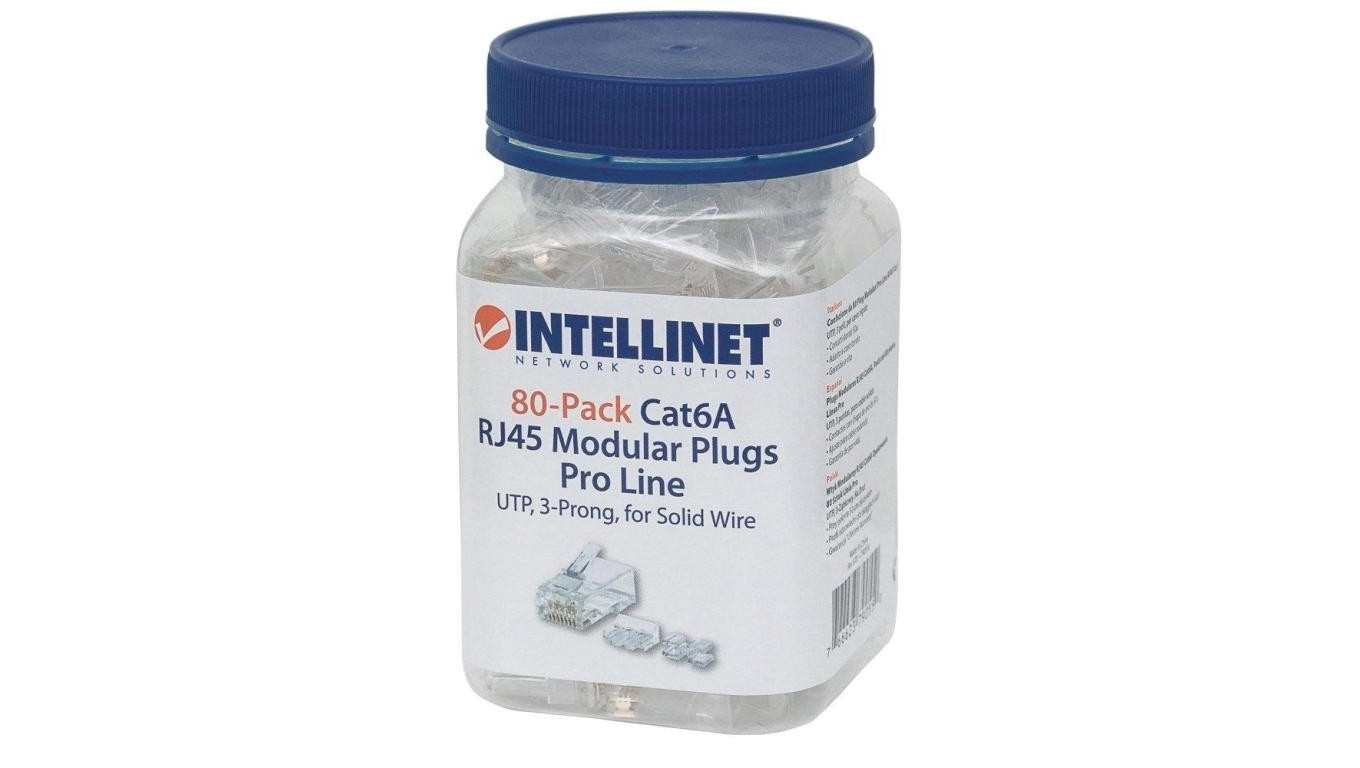 Wtyk RJ45 8P/8C UTP Cat6A na drut, 790550 /Opak. 80Szt./ 790550