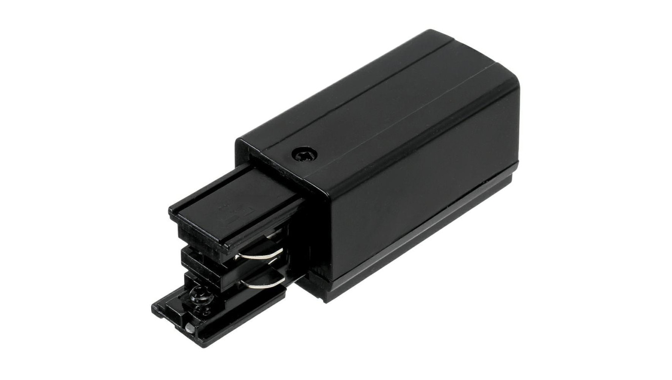 Przyłącze do LUXsystem-3F czarne LEWE black CreeLamp