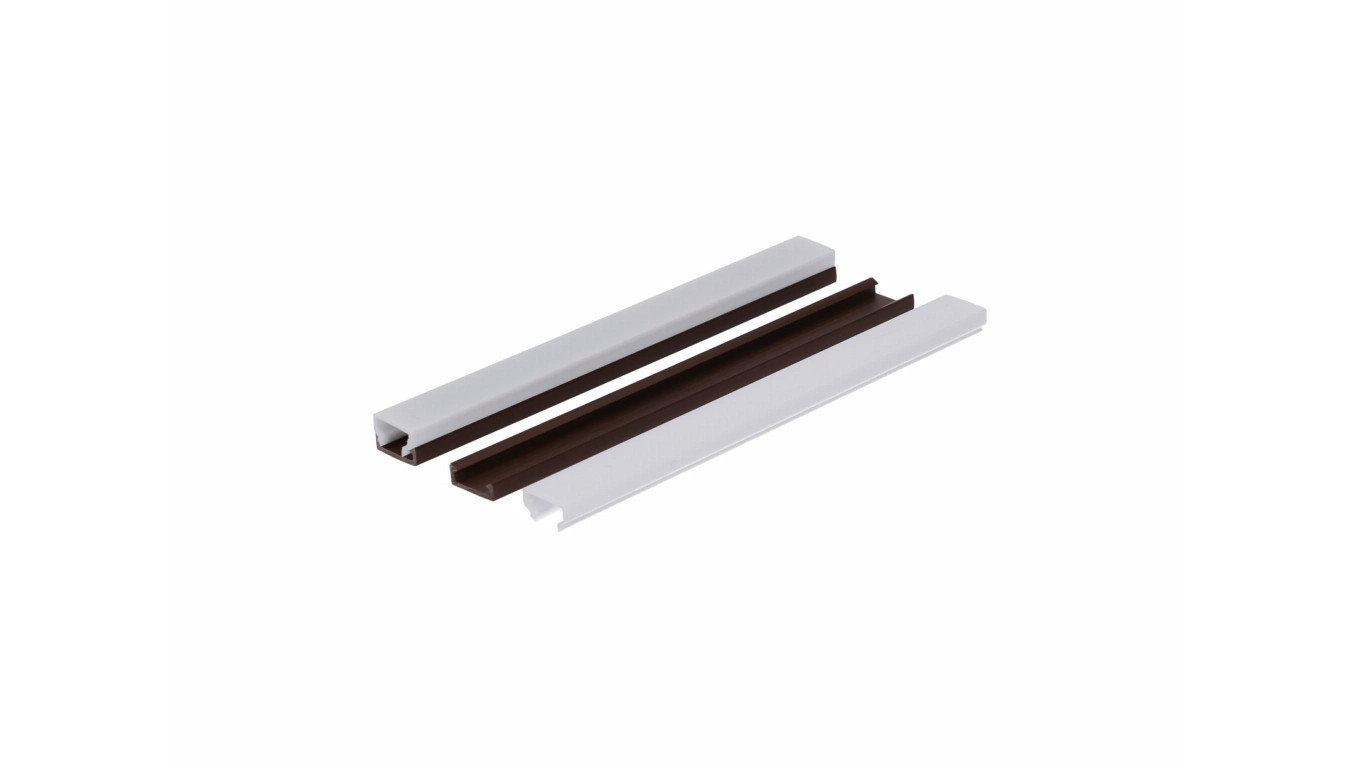 Profil led PCV Standard 15x10 3m brązowy ML