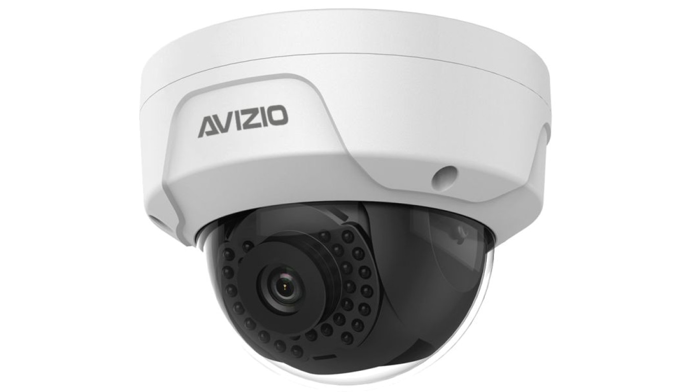 Kamera IP mini kopułkowa, 2 Mpx, 2.8mm, IK10 wandaloodporna, obiektyw stały AV-IPMK20S