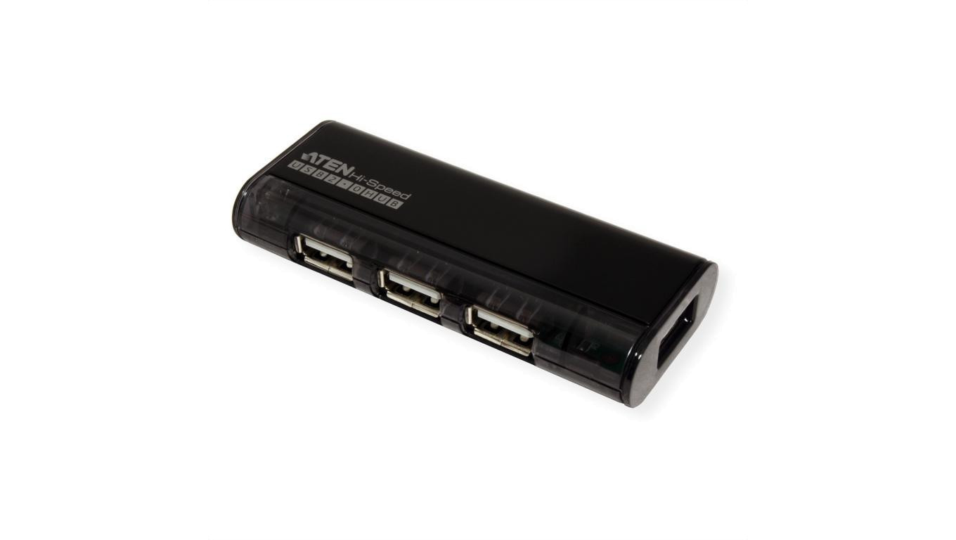 ATEN UH284 4-portowy magnes USB 2.0 HUB, czarny