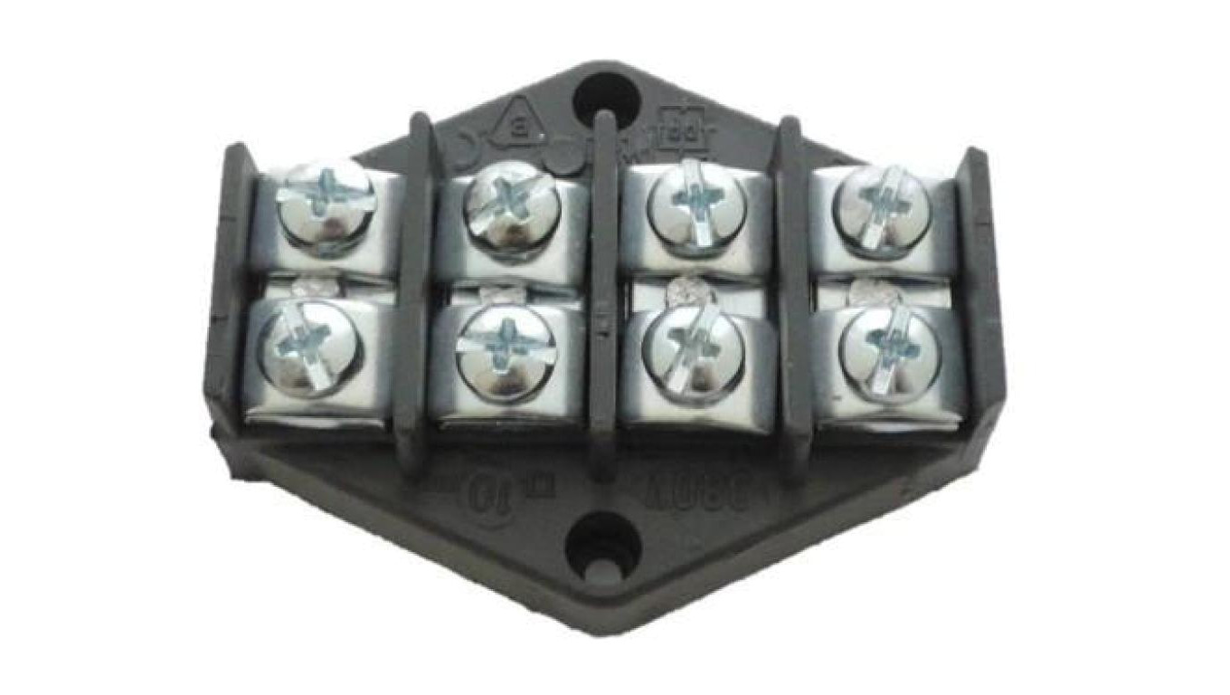 Płytka szyna rozgałęźna odgałęźna łączeniowa złączka 4x4,0mm2 - 4 tory/ 24601