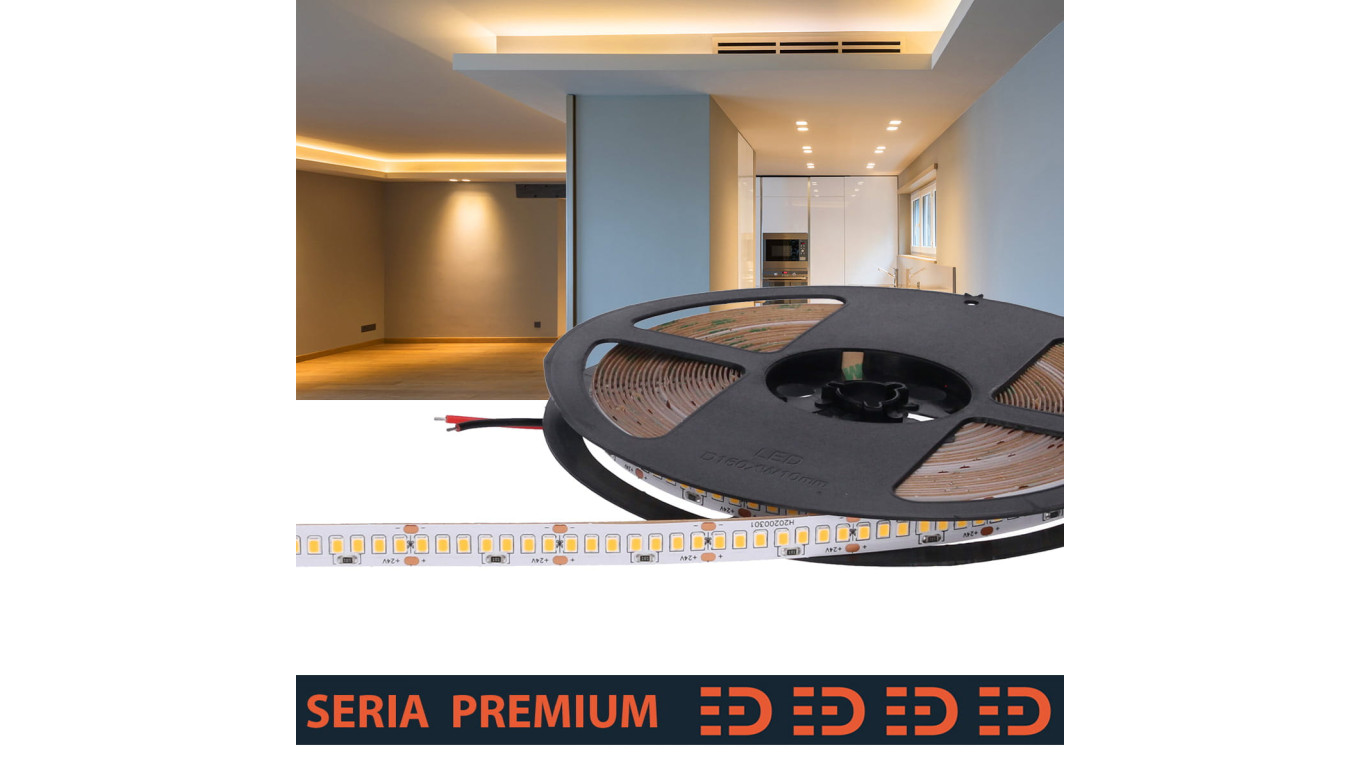 Taśma Premium 24V 210 led 3000K 2520lm SMD2835 (50) PL5Y