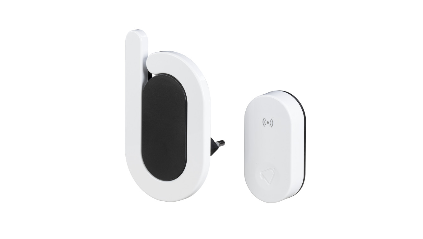 Dzwonek sieciowy bezprzewodowy BULIK II zestaw IP56 zasięg 350m DRS-985H SUN10000428