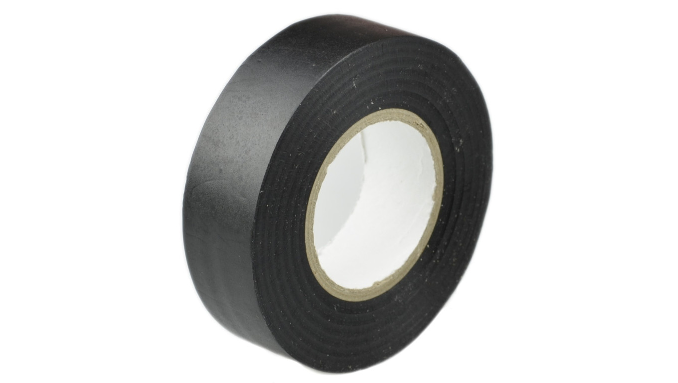 Taśma izolacyjna 15mm/10m czarna PCV