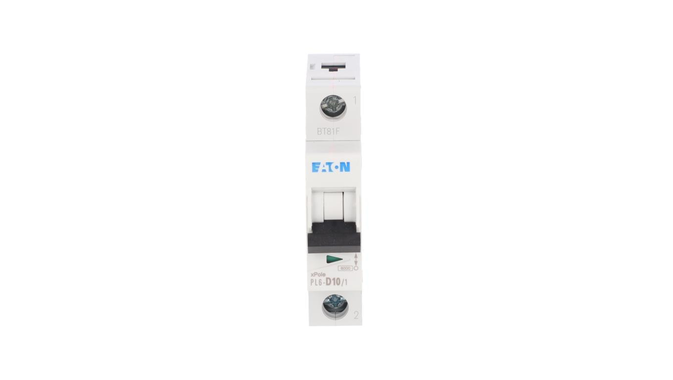 Wyłącznik nadprądowy 1P D 10A 6kA AC PL6-D10/1 286543