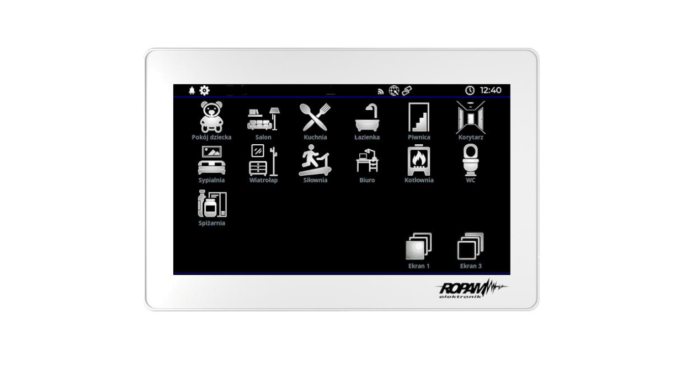 7 calowy Panel dotykowy, biały, pojemnościowy, TPR-7W