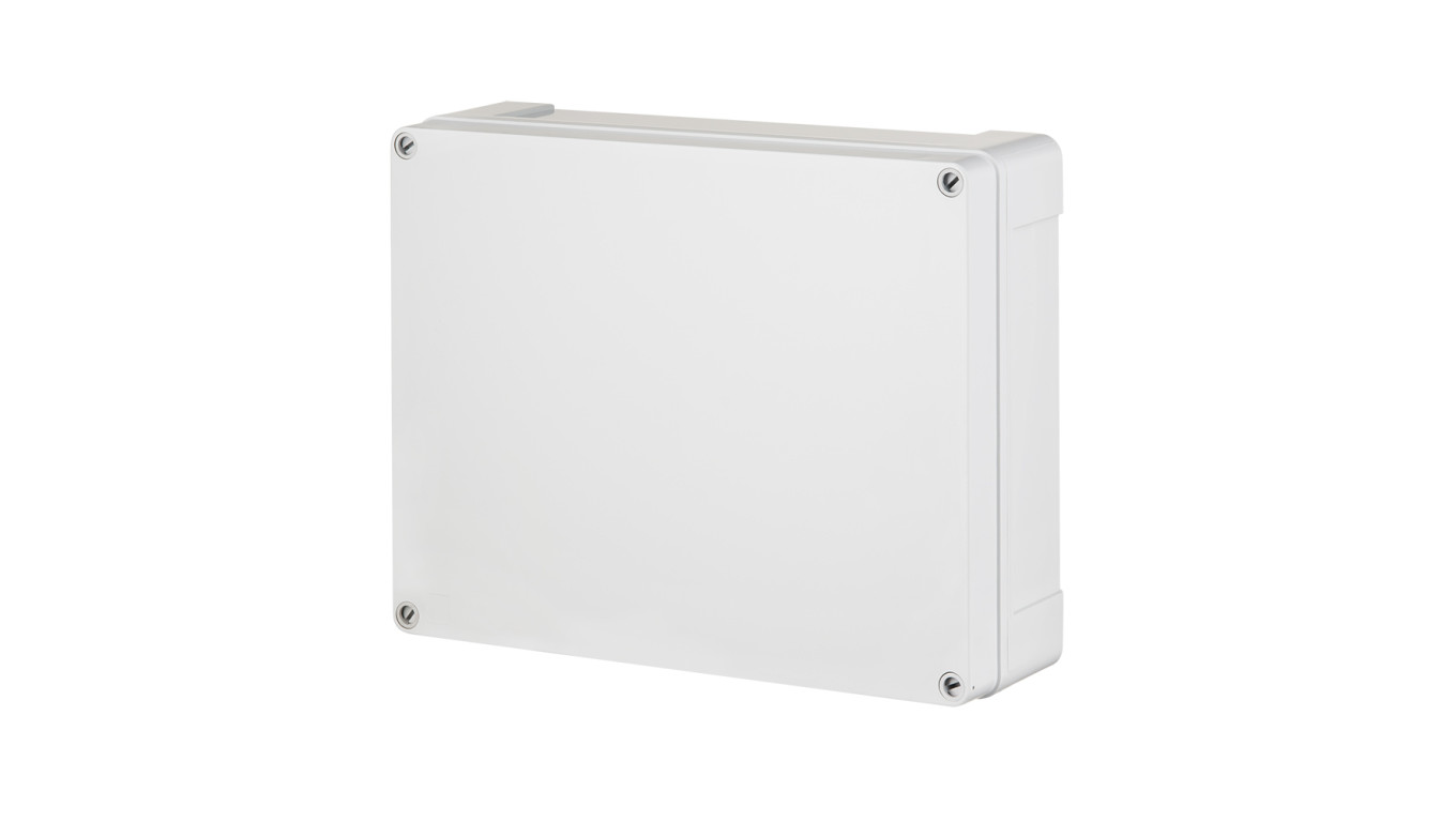 INDUSTRIAL Puszka hermetyczna n/t 270x220x126mm IP65 szara 2720-00